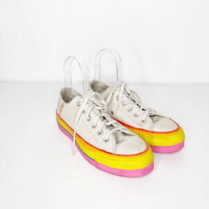 Converse Limited Edition 1908 Collection Rainbow Platform Sneakers womens 6.5
